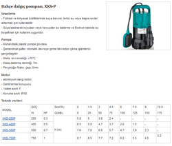 XKS-P Teknik Detay